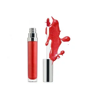 Lip Velvet Tint Gloss Kosmetik Korea Make Up Bermerek Lipstik Cair Berkilau Lipgloss Dibuat Di Cina