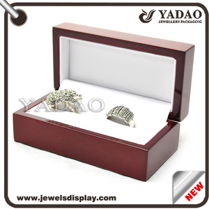 Calidad Superior de encargo cajas de pequeño conjunto de joyas antiguas de madera/pendiente/pulsera/anillo - Product Image 2