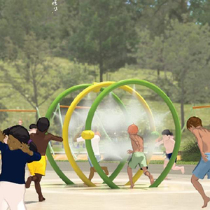 بيع بالجملة نفق مياه نفاثات داخل الأرض للأطفال بخاخ مصنوع من منتج الشركة المصنعة في الصين - Product Image 1