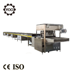 Cioccolato enrobing linea per il rivestimento di biscotti, wafer, <span class=keywords><strong>torta</strong></span> <span class=keywords><strong>torta</strong></span> con cioccolato - Product Image 1