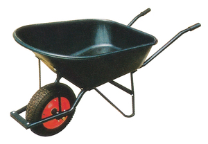 निर्माण ठोस ग्रीन पहिया ठेला wb3800 - Product Image 3