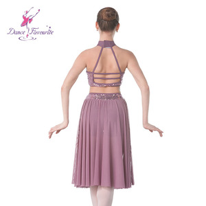 Balletto, Lirica e di Danza Contemporanea Costume di Paillettes Halter Top <span class=keywords><strong>Reggiseno</strong></span> <span class=keywords><strong>con</strong></span> Molle Della Maglia Del Vestito 18005 - Product Image 4
