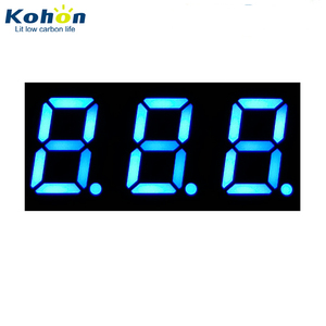 Bán buôn 3 chữ số 0.4 inch cathode chung <span class=keywords><strong>7</strong></span> đoạn <span class=keywords><strong>LED</strong></span> hiển thị màu xanh cho các dụng cụ - Product Image 4