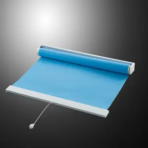Sunscreen Roller Blinds Easy Control Spring Roller Blinds With Sunscreen Fire Proof Fabric