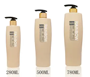 280ml,500ml, 780ml PE-Shampoo flasche mit Lotion pumpe