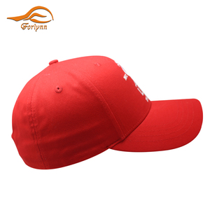 Fuente de <span class=keywords><strong>la</strong></span> fábrica logotipo personalizado algodón correr rojo sombrero visera gorra de béisbol - Product Image 1