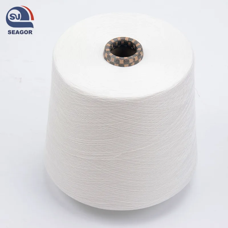 combed gassed mercerized cotton yarn