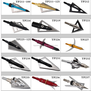 Topoint bắn cung broadhead TP225-125,2 cố định lưỡi, 125gr mũi tên lời khuyên cho bắn cung săn bắn và nỏ OEM/ODM - Product Image 2