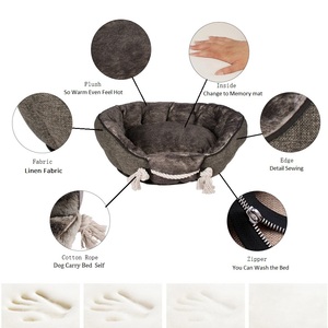 A granel Tops de lona al aire libre grande nueva Premium Eco amigable perro importación perro producto suministros cama de China - Product Image 4