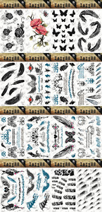 Rf37 King Horse Non toxique étanche Body Art <span class=keywords><strong>temporaire</strong></span> autocollant de <span class=keywords><strong>tatouage</strong></span> - Product Image 5