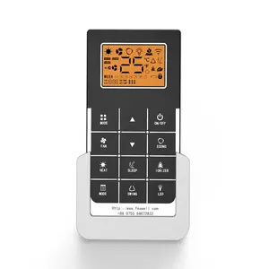 Touch panel display lcd à prova d' água 2.4g rf 433MHZ rádio inteligente controle remoto de ar condicionado