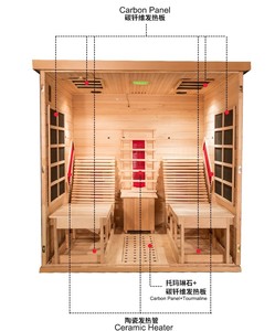 اليابان الأشعة تحت الحمراء بعيدة ساونا الصانع وضع ساونا - Product Image 2