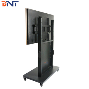 Rotating <strong>Tv</strong> <strong>Stand</strong> BNT Big Loading Capacity Supported <strong>Floor</strong> Standing 360 Degree <strong>TV</strong> Mobile Cart Suitable for 65-86" <strong>TV</strong> 900*600mm - Product Image 5