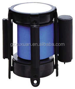 Black Airport <strong>Retractable</strong> <strong>Queue</strong> Pole with Nylon <strong>Belt</strong> - Product Image 5