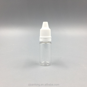 Botella de plástico transparente para <span class=keywords><strong>gotas</strong></span> de Ojos de mascotas, contenedor de gotero oftalmológico con tapa a prueba de manipulaciones, 10ml - Product Image 1