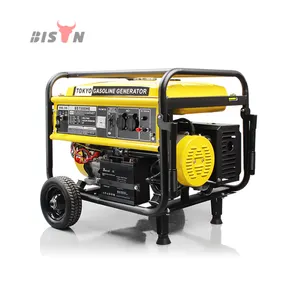 BISON(CHINA) BS8500HE 6.5KW do Fio de Cobre de Energia Portátil Gerador A Gasolina 8500w