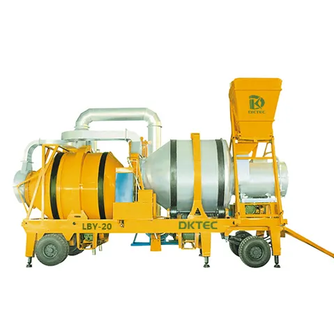 Construction Equipment LBY-20B mobile mini asphalt Mixing plant asphalt plant price asphalt batching plant