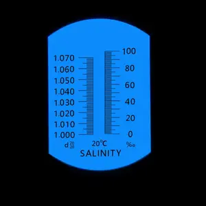 0-10% מליחות refractometer ATC