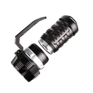 Diving Flashlight Rechargeable High Power 6000 Lumen Water Resistant 18650 Tactical Led Flashlight