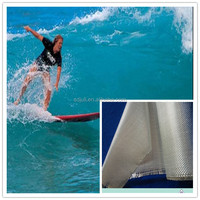 Planche de surf tissée en fibre de verre, vêtement pour surf CWR, 135gsm