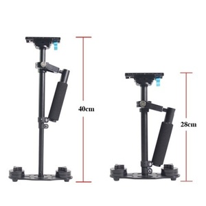 Đen S40L <span class=keywords><strong>DSLR</strong></span> Ổn Định Max 1.5 kg 40 cm Carbon Fiber Handheld Gimble Mini Steadicam cho Máy Quay Phim Máy Ảnh Video <span class=keywords><strong>DSLR</strong></span> - Product Image 3