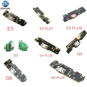 Motorola Moto G G1 G2 G3 C PLUS G4 G4 PLUS G5 G6 E3 E4 E4 PLUS PLAY PlacaUsb Pin Carga用Conector Pin De Carga Repuesto