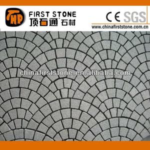 HZW-66 de Granit Gris Blanc À Mailles En Forme De Ventilateur <span class=keywords><strong>Pavé</strong></span> de Pavage D'<span class=keywords><strong>allée</strong></span> De Granit Bloc <span class=keywords><strong>Pavé</strong></span> <span class=keywords><strong>Pierre</strong></span> Allées - Product Image 5
