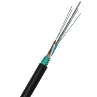Cable de Fibra Óptica Monomodo de 96 Hilos, Rollo de 1 km, Cable de Fibra Óptica Blindado GYTA en Tubo Suelto