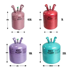 7.1L empty cylinder helium cylinder disposable low pressure welded cylinder