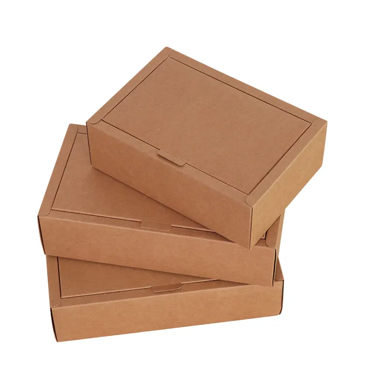 Caja de embalaje de papel kraft para té, nuevo diseño