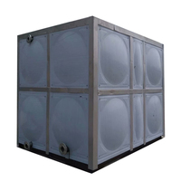 Food Grade Square Type Welded 1 Cubic Meter Stainless Steel Water Tank