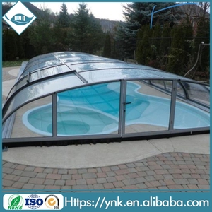 Piscina cubierta del domo de policarbonato hoja de policarbonato uv luz solar sun shades placas de techo de policarbonato - Product Image 1