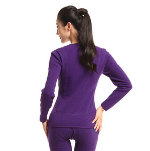 Alta calidad caliente del invierno de lana <span class=keywords><strong>ropa</strong></span> interior térmica hombre y para mujer calzoncillos largos - Product Image 5