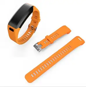 손목 끈 대 한 Garmin Vivosmart HR Plus HR + 줄을 감시 와 툴 Screw 스포츠 실리콘 Watch Band Strap Bracelet 팔찌