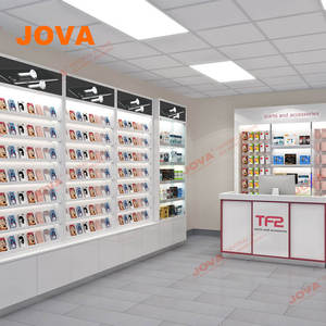 Espositore per Accessori per Telefoni Cellulari con Parete a <span class=keywords><strong>Doghe</strong></span> per Negozi - Product Image 2