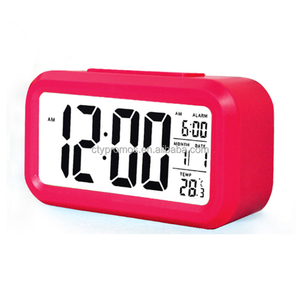 Reloj <span class=keywords><strong>Despertador</strong></span> Digital Electrónico de Escritorio con <span class=keywords><strong>6</strong></span> Colores de Temperatura, Control de Sonido y LED - Product Image 2