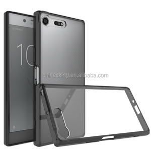 Silicone transparent Étui Souple TPU PC Hybride Couverture Arrière pour <span class=keywords><strong>Sony</strong></span> <span class=keywords><strong>XZ</strong></span> <span class=keywords><strong>Premium</strong></span> - Product Image 1
