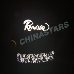 Thời trang Vật Liệu Phản Chiếu In Ấn Vải cho An Toàn Vest và Thể Thao Mặc - Product Image 6