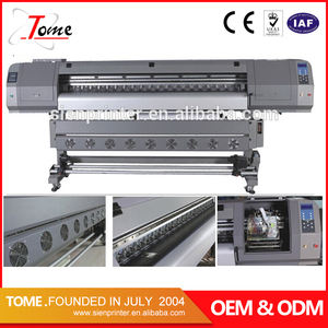 OEM großformat 1,8/<span class=keywords><strong>3</strong></span>,2 mt Inkjet eco-solvent-drucker/indoor drucker maschine - Product Image 1