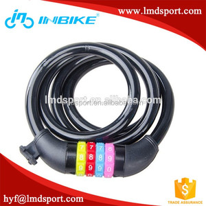Wholesale fuerte y alta seguridad rueda de <span class=keywords><strong>bicicleta</strong></span> bloqueo/colorido <span class=keywords><strong>bicicleta</strong></span> de bloqueo cerradura de combinación - Product Image 2