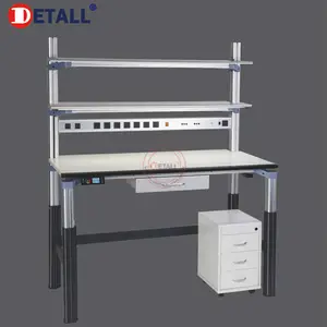 Detall Industrial Aluminium Arbeitstisch