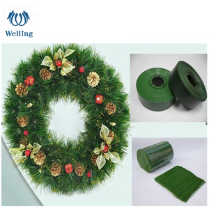 Rouleau <span class=keywords><strong>de</strong></span> <span class=keywords><strong>Film</strong></span> PVC vert rigide gaufré, 100 microns, 75mm, pour feuilles d'arbre <span class=keywords><strong>de</strong></span> noël, guirlande, clôture d'herbe - Product Image 4