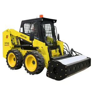 skid steer loader attachment vibratory roller