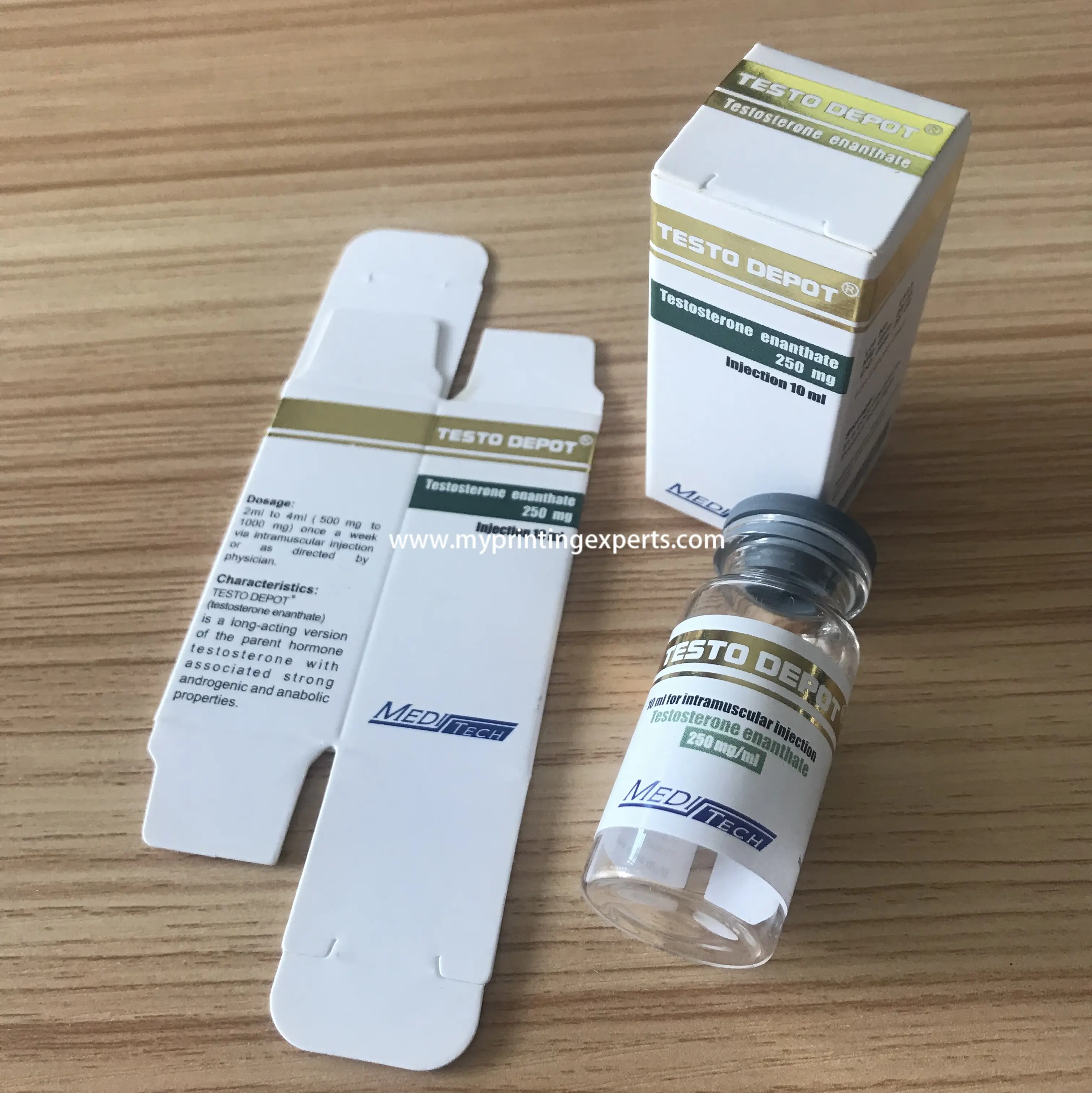 Etichette per flaconcini impermeabili stampate personalizzate da 10ml