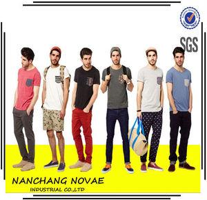 Hombres New diseñe su propio T Shirt 100 algodón blanco bolsillo de la <span class=keywords><strong>camiseta</strong></span> venta al por mayor - Product Image 1