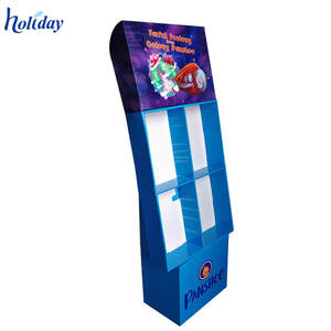 Promocional supermercado de alta calidad personalizado estante de exhibición de libros, libro de cartón soporte de exhibición - Product Image 2