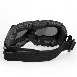 Lunettes de protection mx pour moto, pour casque, Steampunk, rétro WWII, aviateur, ATV, Cruiser, lunettes de skate, vente en gros - Product Image 3