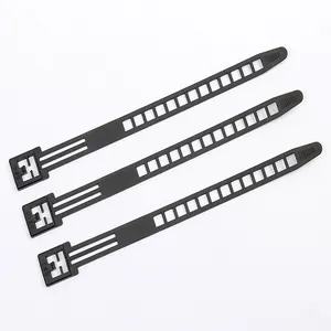 Cá Xương Phong Cách Tái Sử Dụng PE Cable Ties Đối Với Dây Điện