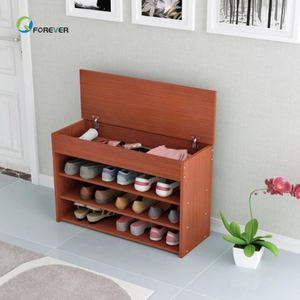 Multi-Layer Storage Cabinet Simple Modern Home Shoe Rack Change Shoe Bench - Product Image 3