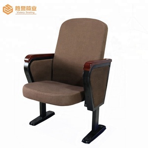 Fundas para asientos tapizados de tela, muebles de teatro, silla de auditorio usada, escritorio de conferencia, asientos de auditorio, precio de fábrica, venta al por mayor - Product Image 4